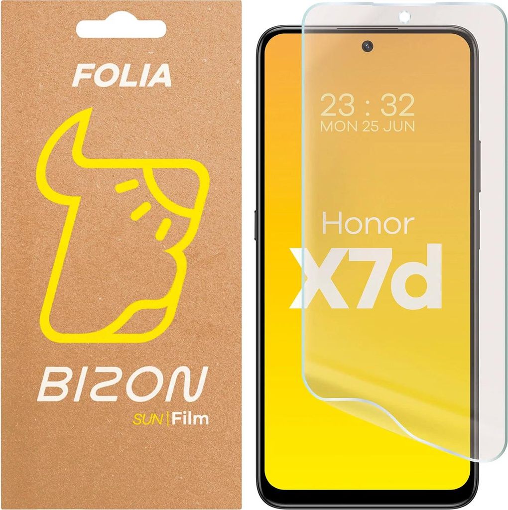 Matte Folie für Honor X7d, Bizon Glass Film Sun, 1 Stück