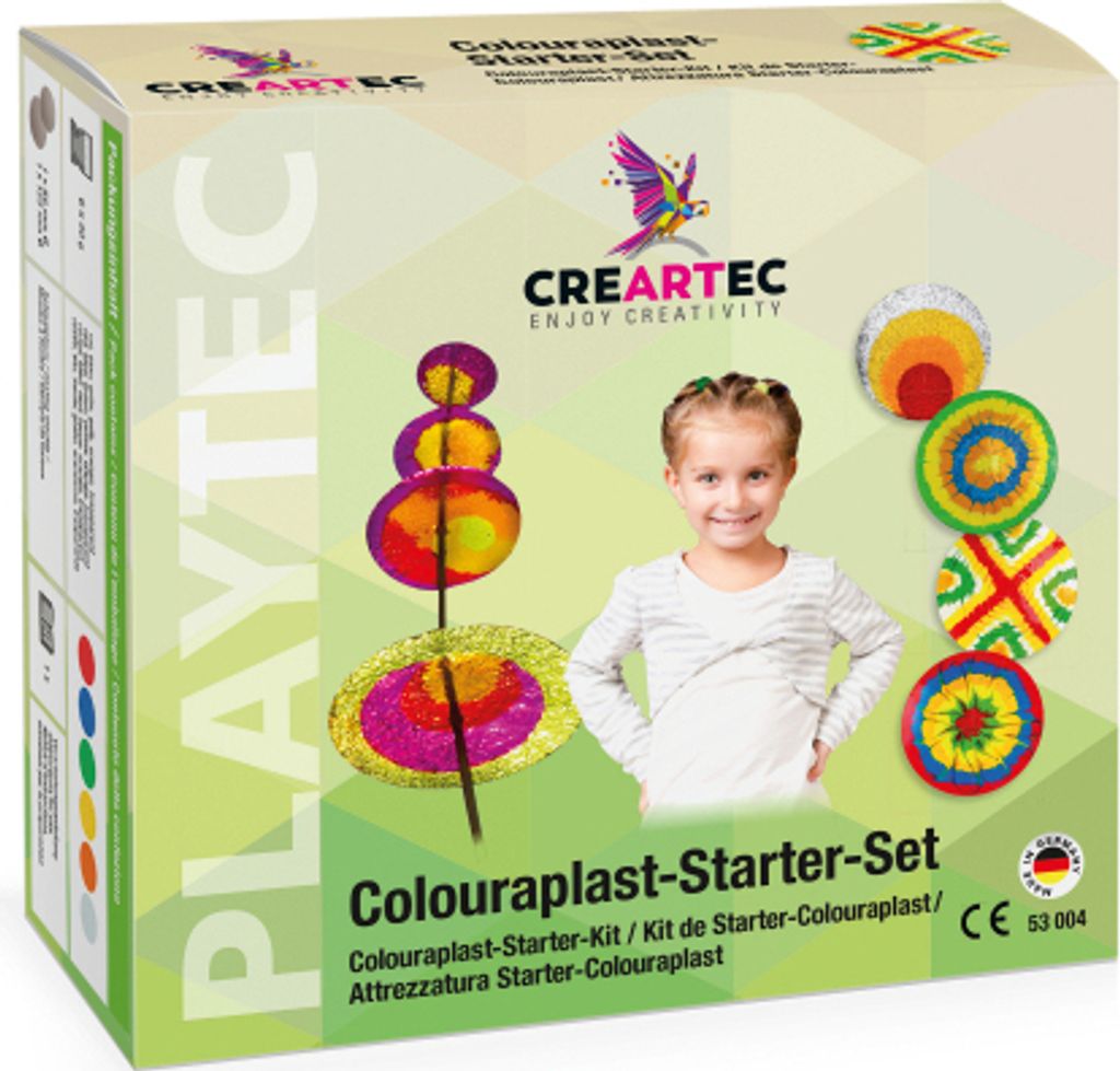 Schmelzgranulat Colouraplast Starter Set Produktbild 