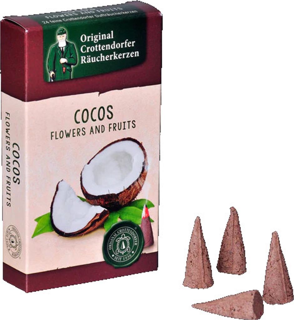 Crottendorfer Räucherkerzen - Flowers and Fruits - Cocos Produktbild 