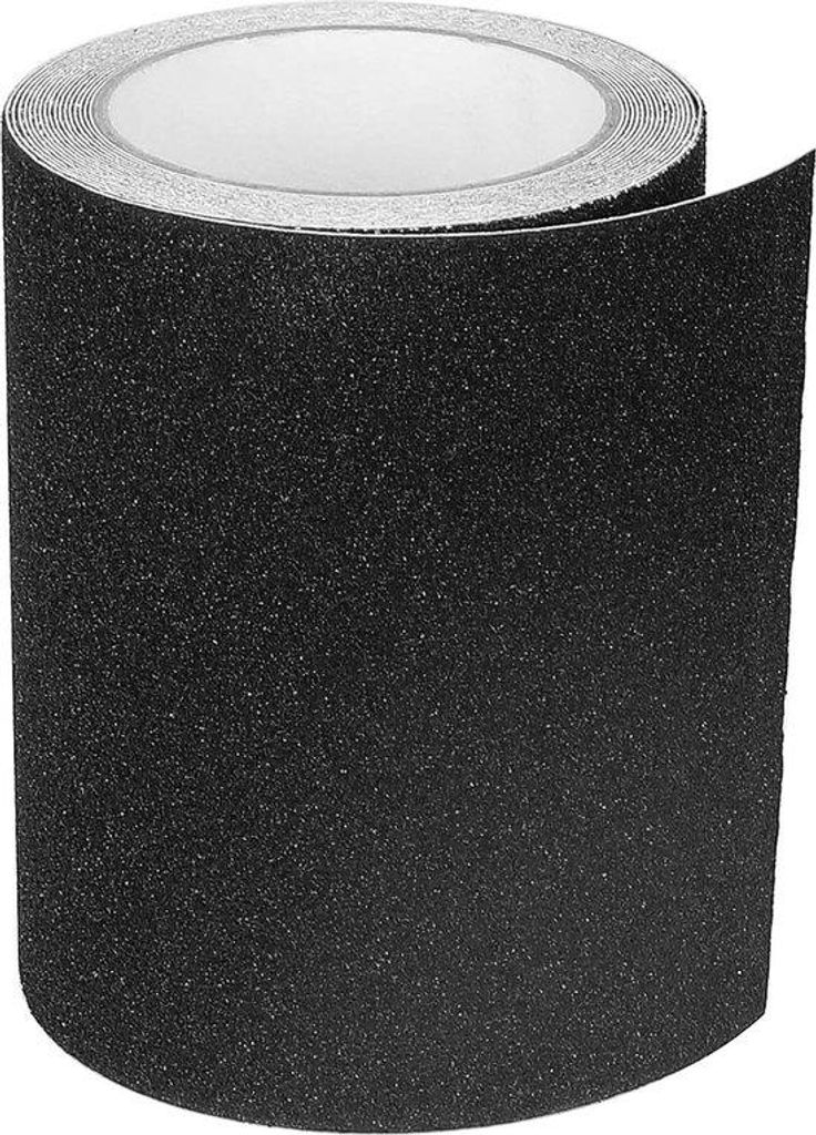 Selbstklebende Anti-Slip-Tape - Für Treppen, Reibung, Schleifmittel - Für Sicherheit, Treppenlader, Innen, Außen, hohe Haftung, 15 cm x 5 m, sch...