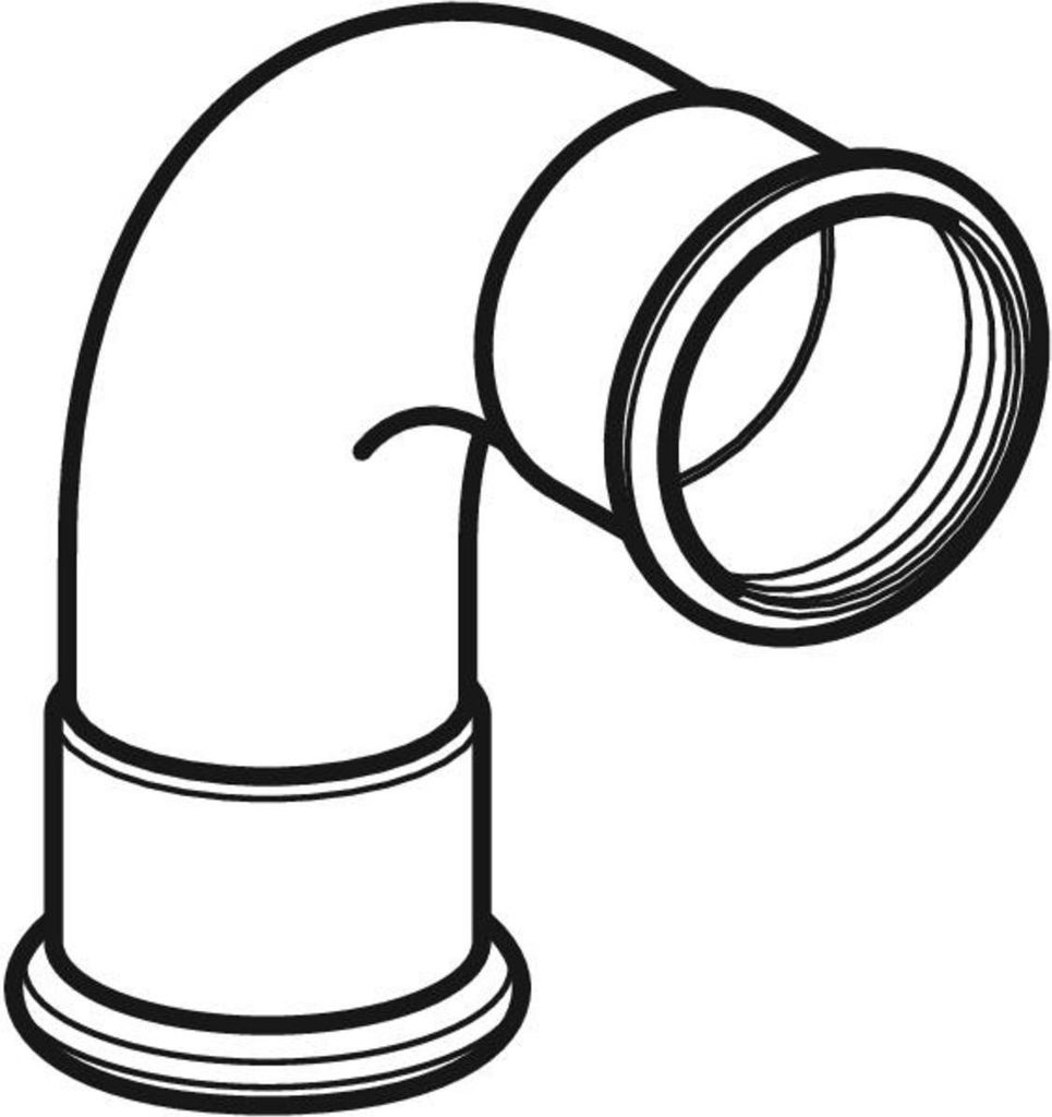 Geberit 60108, 90°, 95 mm, 60 mm