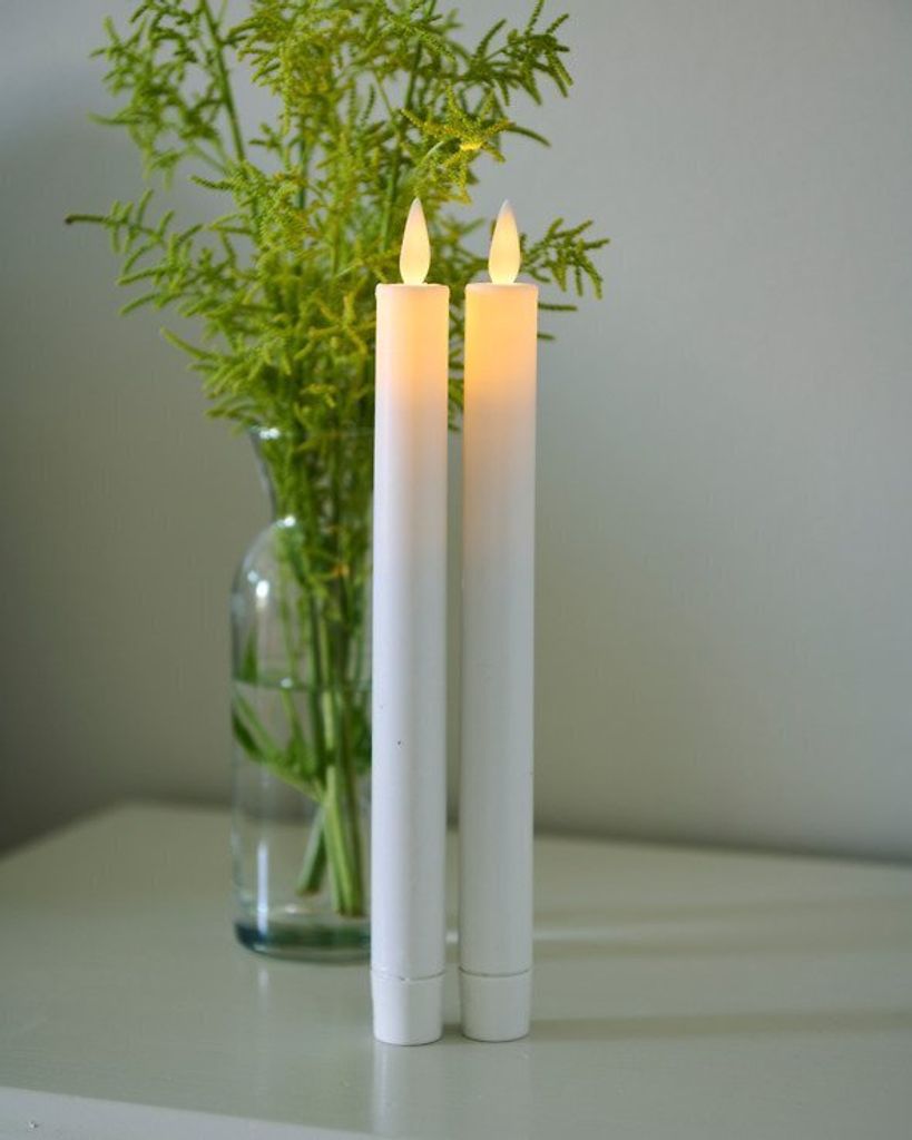 Sirius LED Stabkerze Sara 2er Set 2 x 25 cm wiederaufladbar Produktbild 