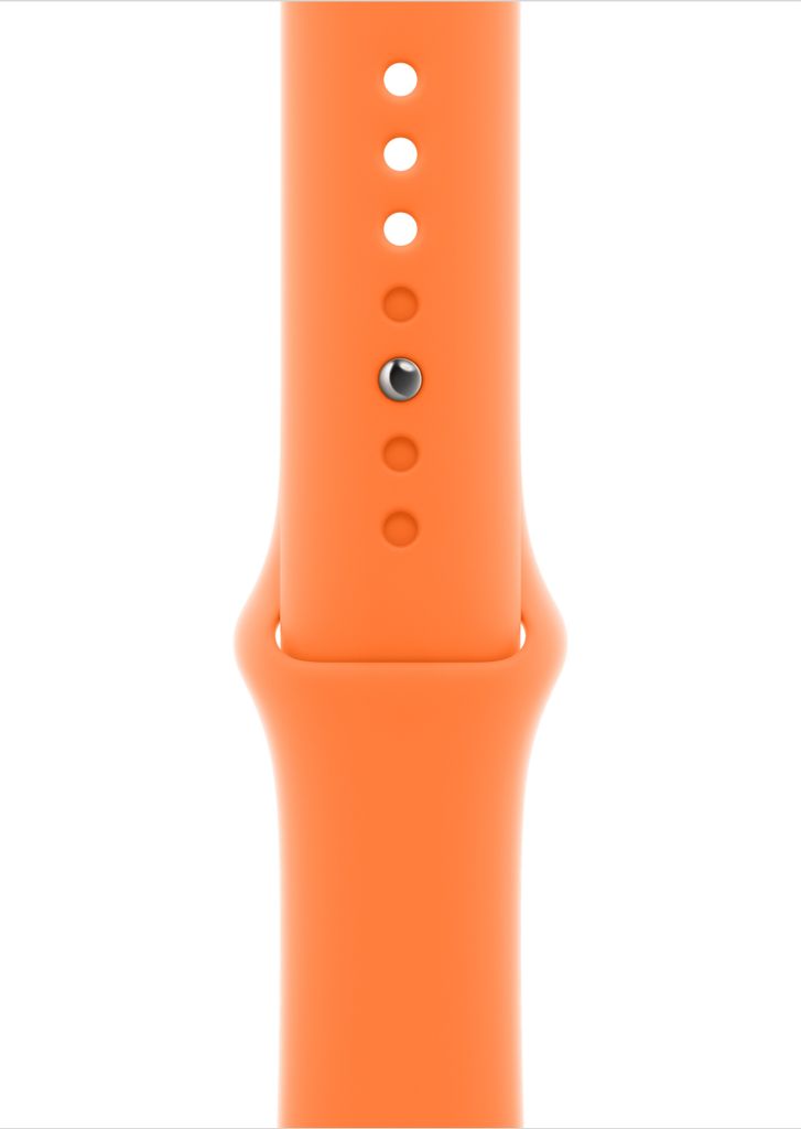 Braccialetto Apple Sport arancione chiaro 42444549mm Immagine del prodotto 