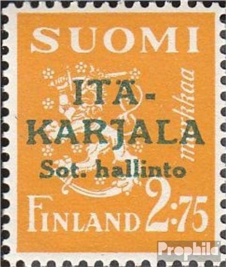 Briefmarken Finnische Bes. Ostkarelien 1941 Mi 11 Produktbild 