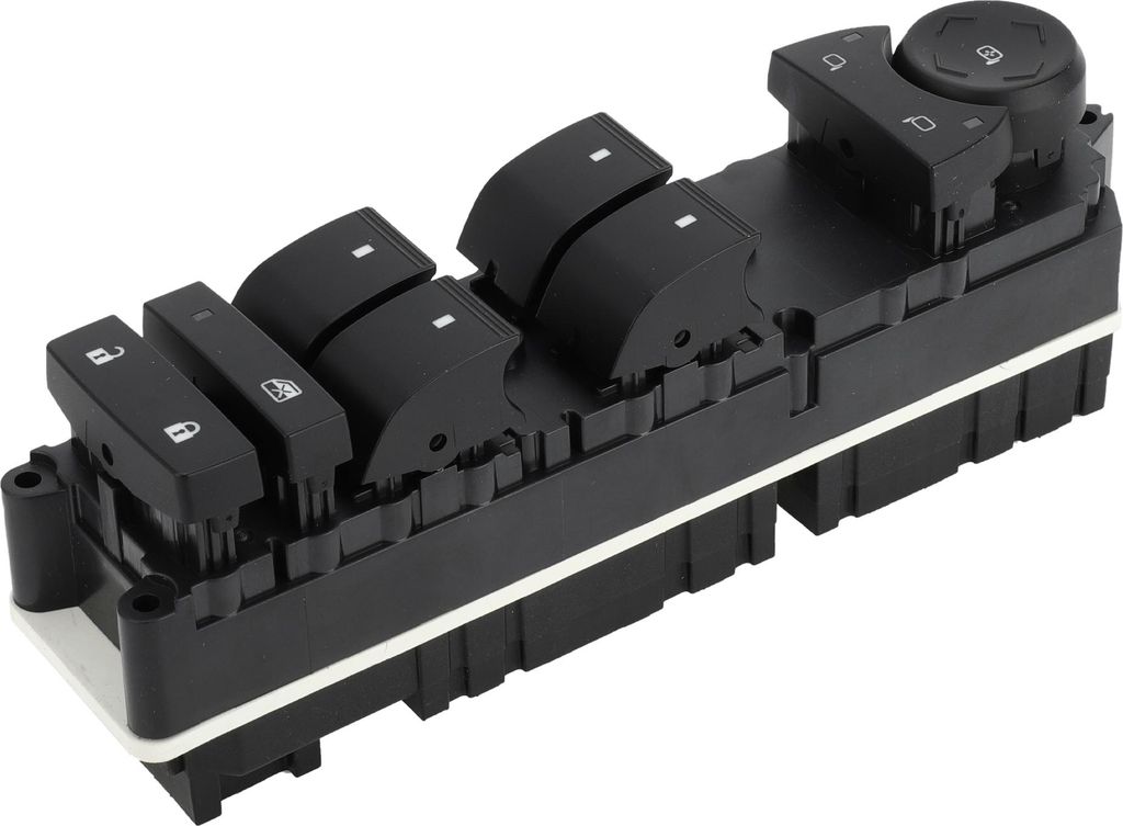 Elektrischer Fensterschalter Fenstersteuerschalter für Chevrolet Avalanche Silverado 1500 2500 3500 Schwarz