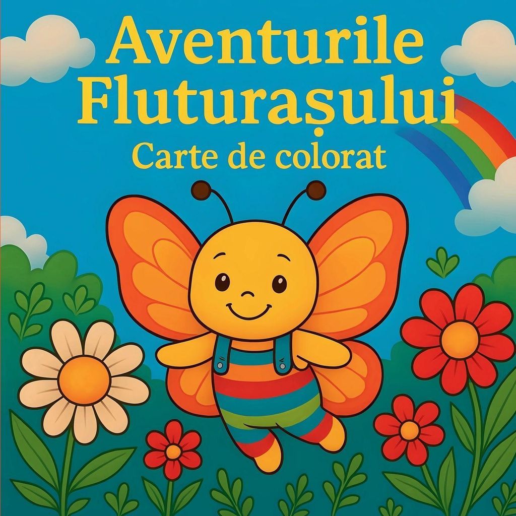 Aventurile Flutura¿ului - Carte de colorat