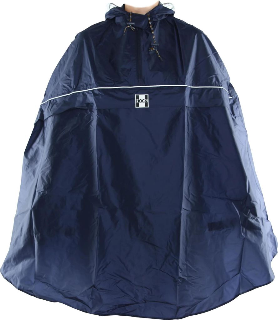 Hock Regencape Regenstoppponcho Regenstopp Größe L uni marine
