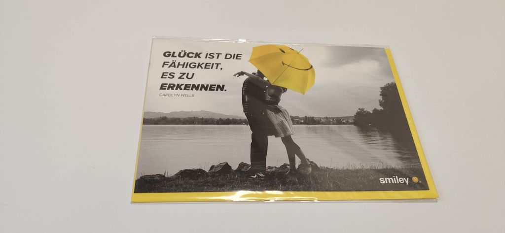 Allgemeine Wünsche – Glückwunschkarte im Format 11,5 cm x 17,5 cm