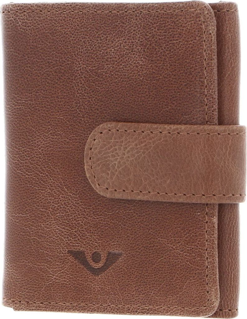 VOi Leder Geldbörse City Cowboy Zina Wallet Cognac braun Produktbild 