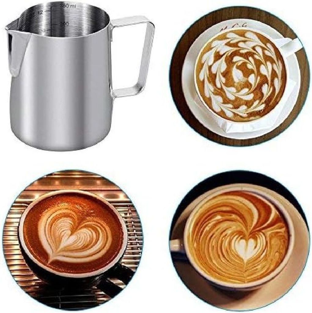 Anpro 350 ml/12oz klein Milchkännchen Edelstahl Produktbild 7