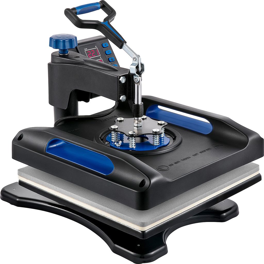 SucceBuy Presse à chaud 15x15", imprimante numérique bleue Image du produit 
