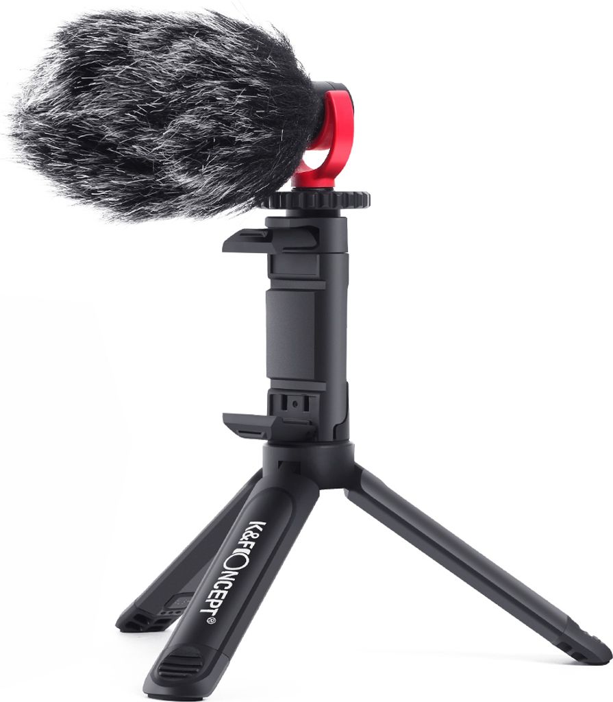 Profi Richtmikrofon-Set & Vlogging Kit für Smartphones Cams Computer