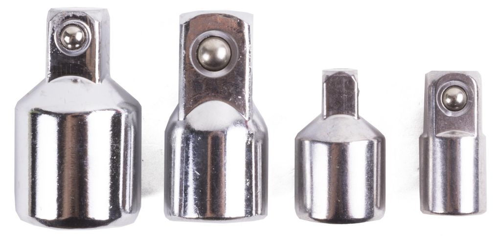 Steckschlüsseladapter Satz 4-tlg 1/4 3/8 1/2 Produktbild 