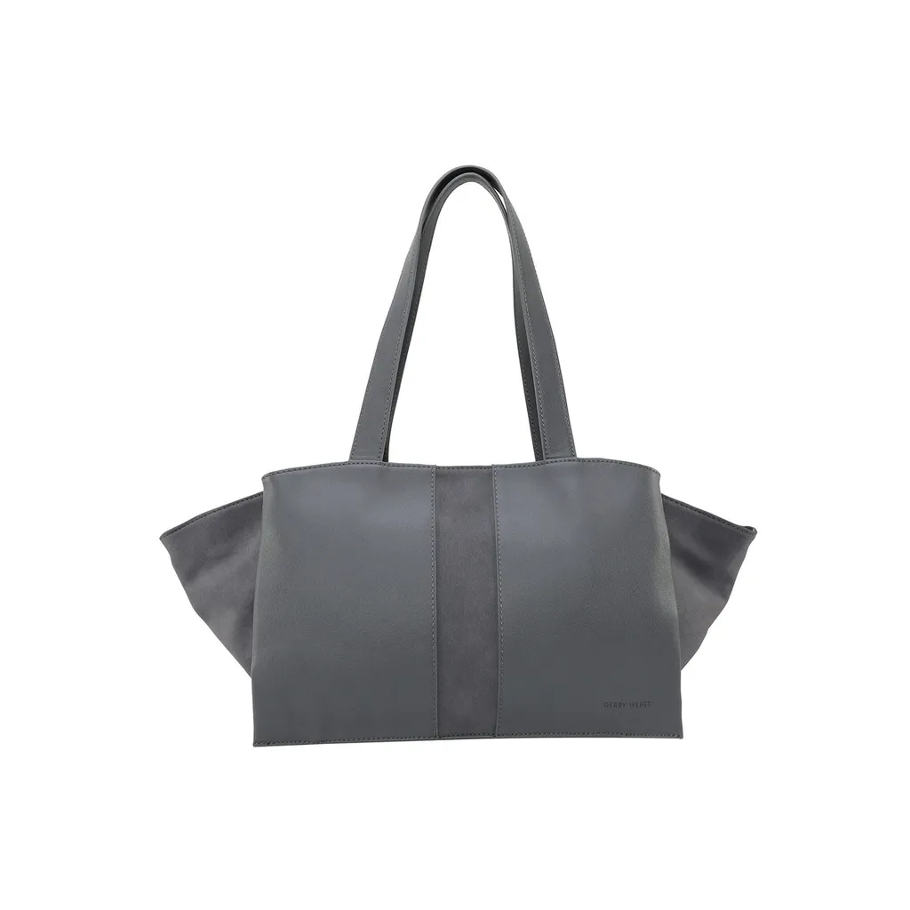 Gerry Weber sac shopper en gris foncé Soft Mix - Texture souple et chic
