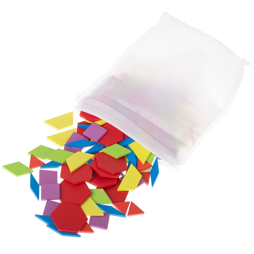 Montessori puzzle dřevěné tvary 155el. Obrázek produktu 3