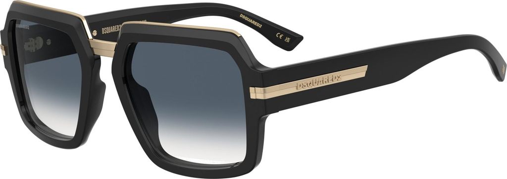 Dsquared2 D2 0159/S Black 55/21/145 Herren Sonnenbrillen