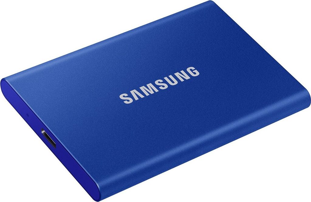Samsung Portable SSD T7 500 GB Blau Produktbild 8