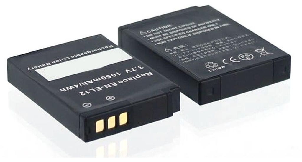 Akku für Nikon Coolpix S9700 Li-Ion 3,7 Volt 980 mAh Produktbild 