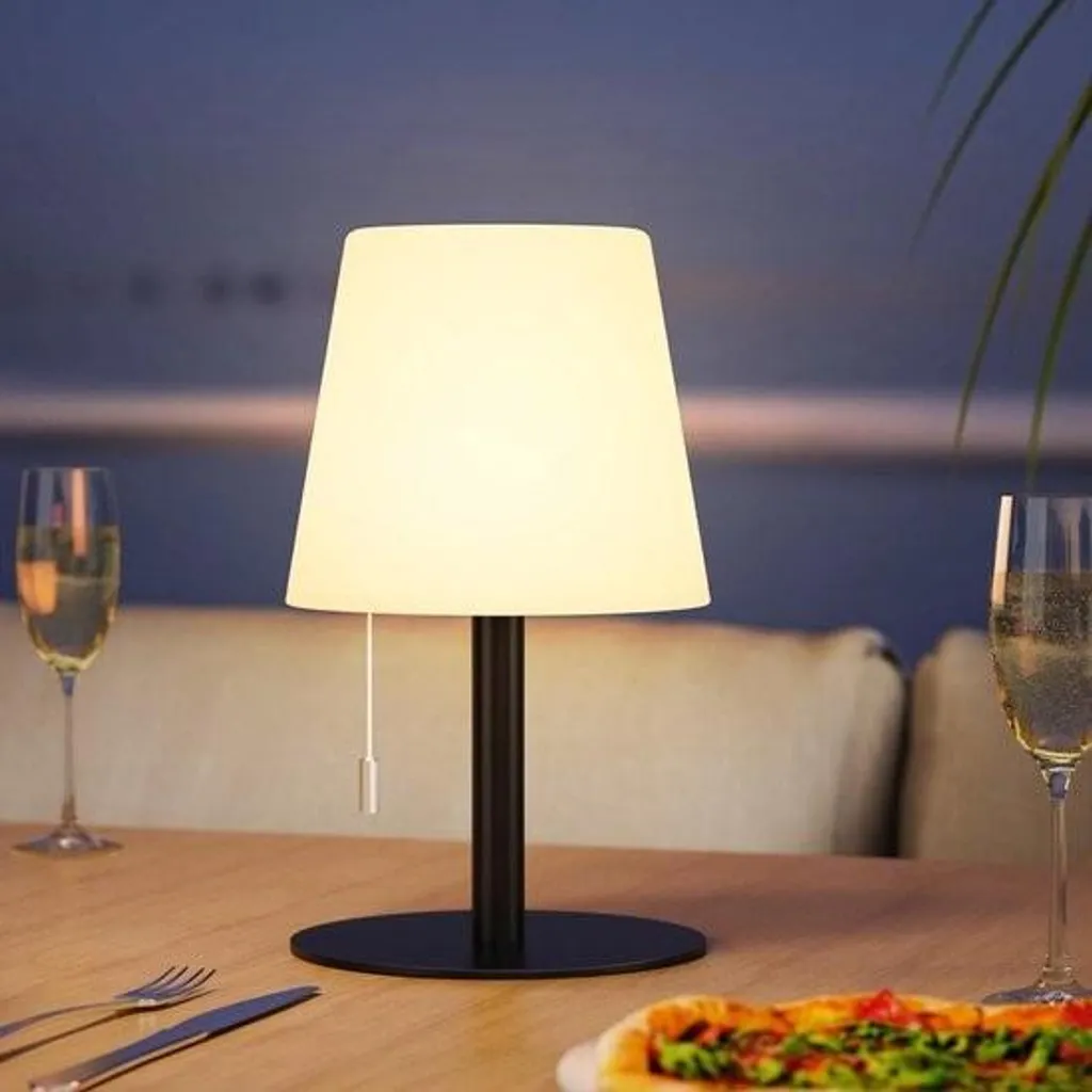 Lampe de table LED à intensité réglable avec 8 variations de couleurs