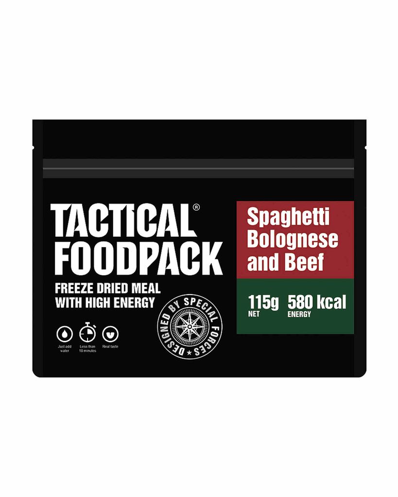 Tactical Foodpack Beef Spaghettie Bolognese, Rind, 10 ml, Produktbild 