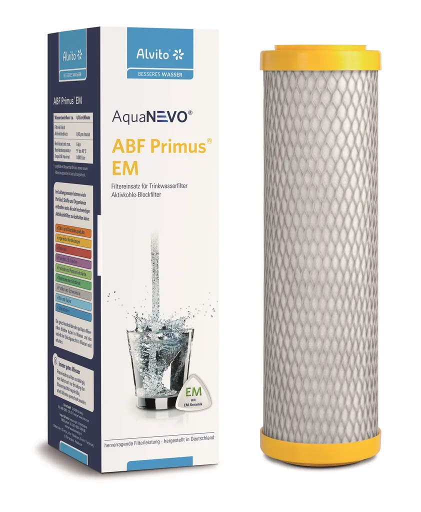 Filtro Alvito ABF Primus EM: Addio Plastica, Solo Acqua Pura EM