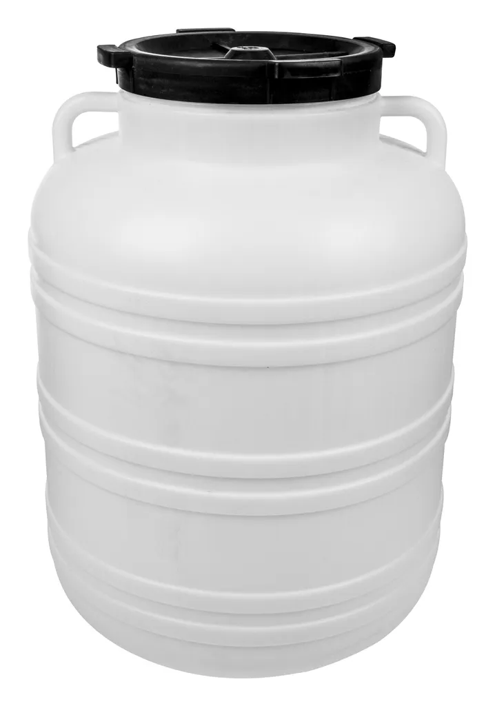 Baril 65L robuste en PH alimentaire avec couvercle haute pression - 2