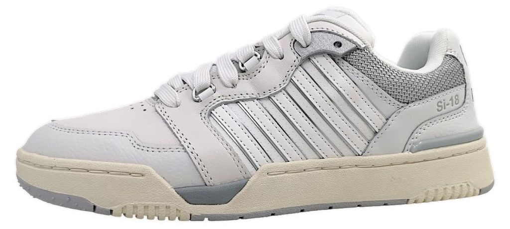 K-Swiss  Herrenschuhe sportlicher Schnürer Weiß Freizeit Productafbeelding 
