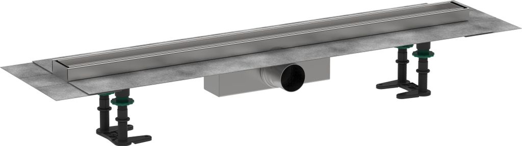 hansgrohe RainDrain Compact Komplettset Duschrinne 800, befliesbar, für Standardinstallation, 56179000