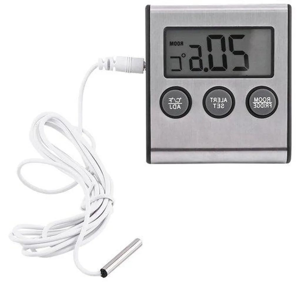 Thermomètre Réfrigérateur LCD : Évitez le Gaspillage avec une Précision