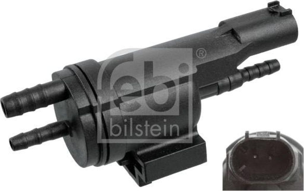 FEBI BILSTEIN 108834 Druckwandler, Abgasklappensteuerung OE 05099822AA kompatibel mit A5 8F, L200, Avalanche, Lumina, Land Cruiser, Pajero, Golf IV...
