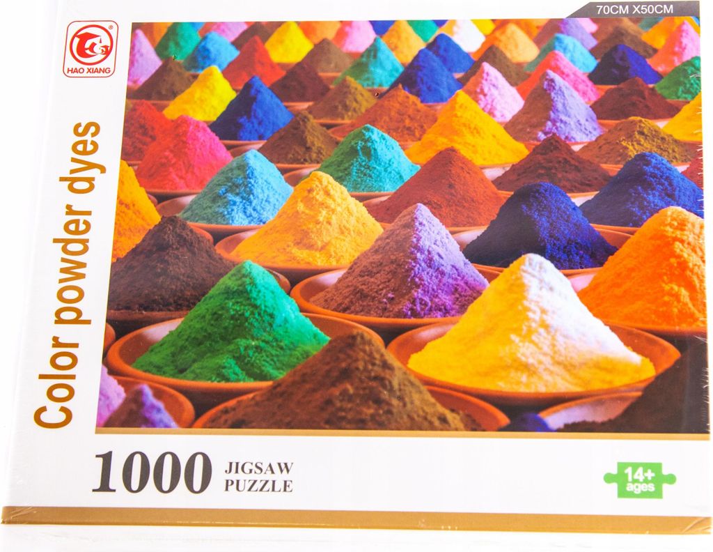 PUZZLE 1000 Teile. Die Welt der Farben