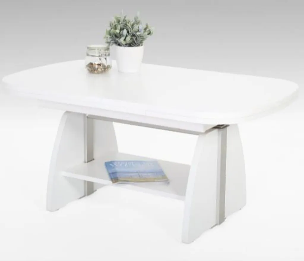 Optimisez votre petit salon : table basse relevable et extensible Colin