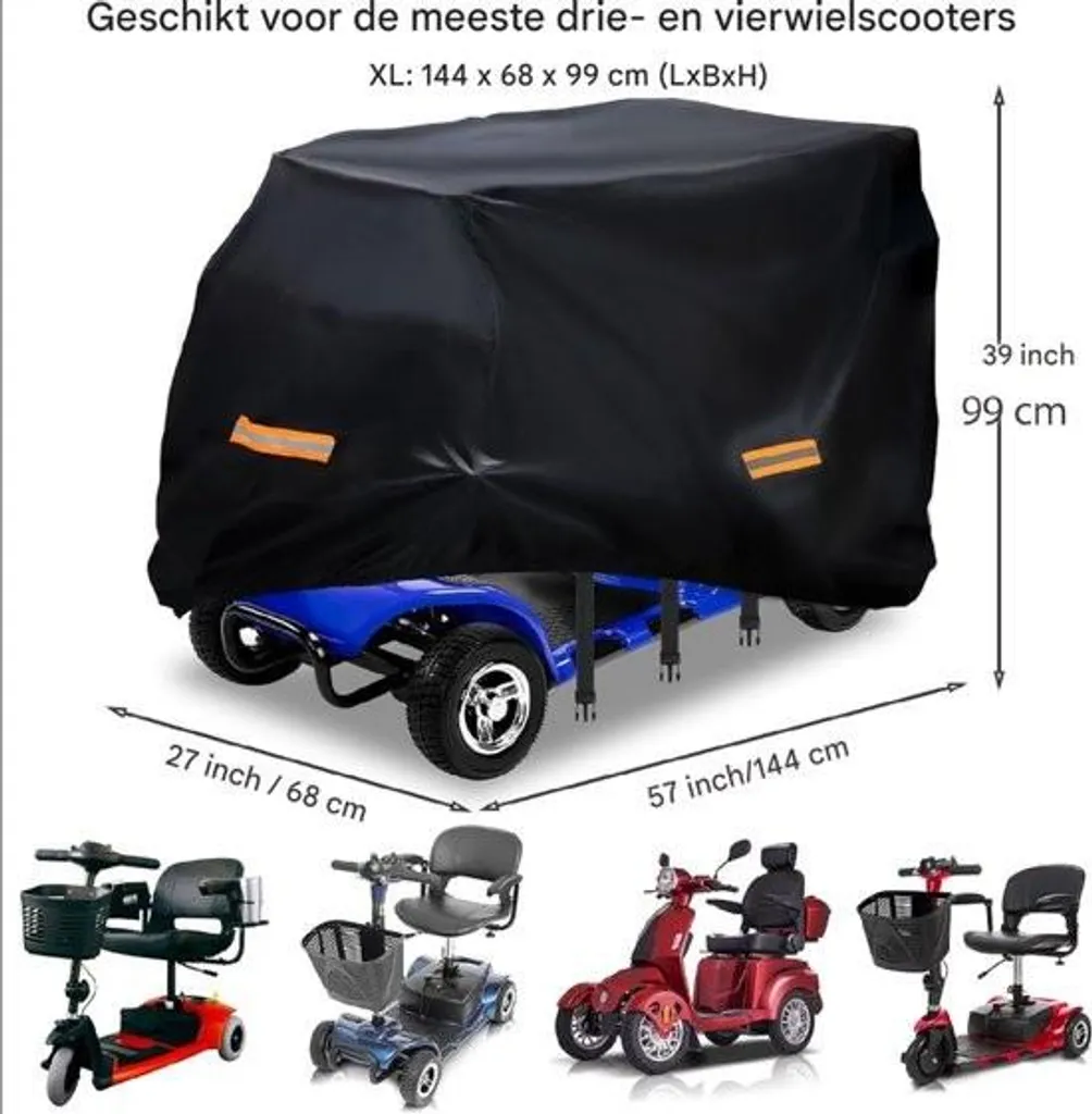 Housse de protection pour scooter électrique en extérieur - usage quotidien