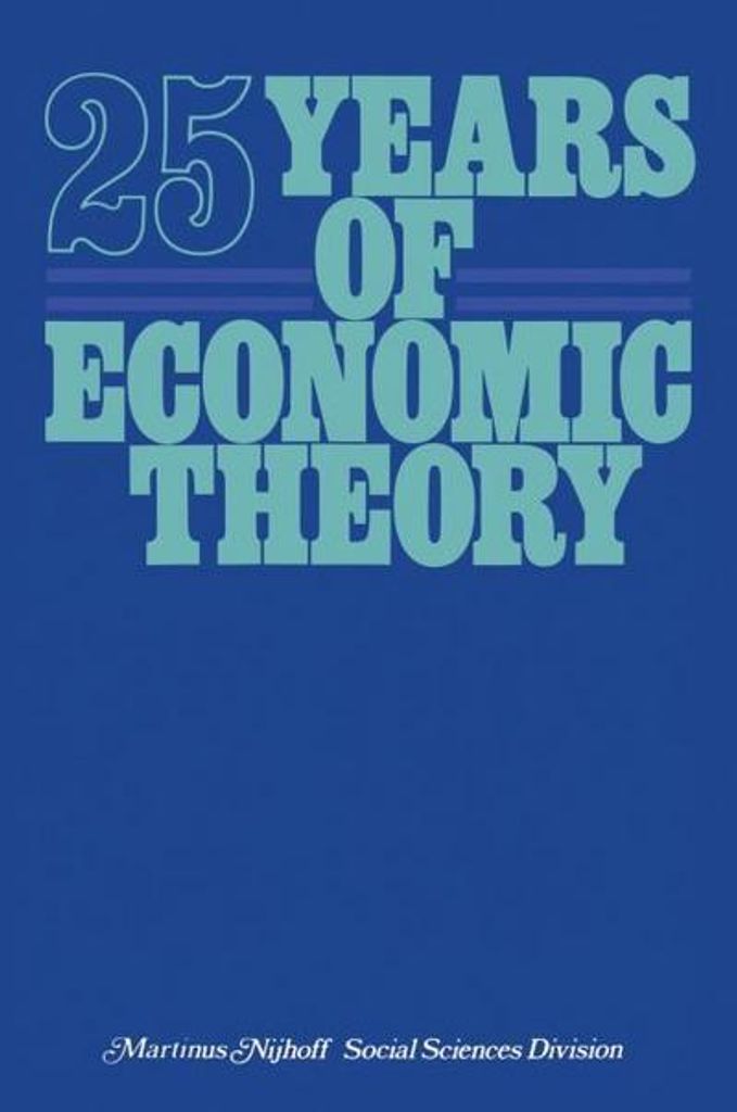 25 Years of Economic Theory