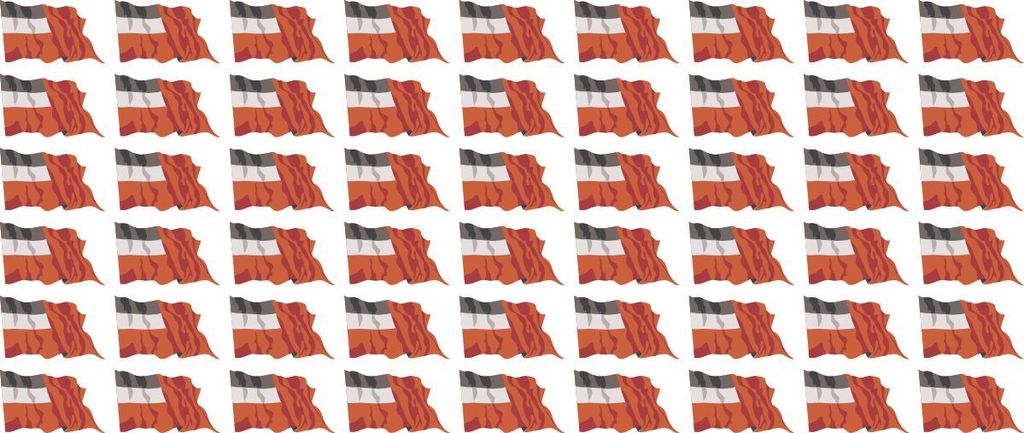 Mini Aufkleber Set - Pack wehend - 20x12mm - selbstklebender Sticker - Fahne - Georgien - Flagge / Banner / Standarte fürs Auto, Büro, zu Hause u...