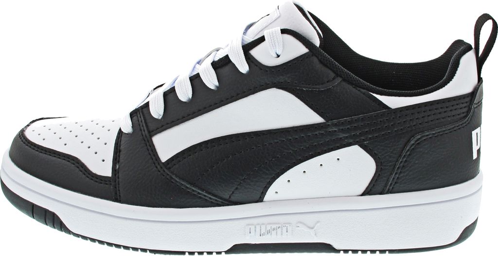 Puma Rebound V6 Lo Jr 3938330001 (4/white-black) Produktbild 