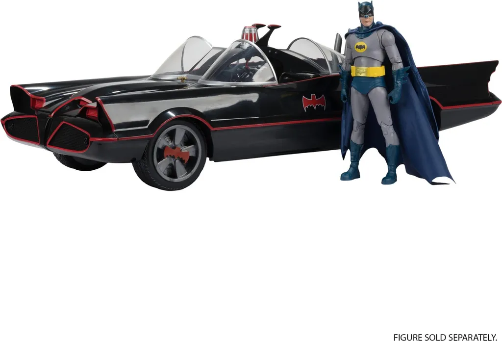 Voiture de Collection Batmobile Batman 1966 DC Multiverse Grand Format - 4