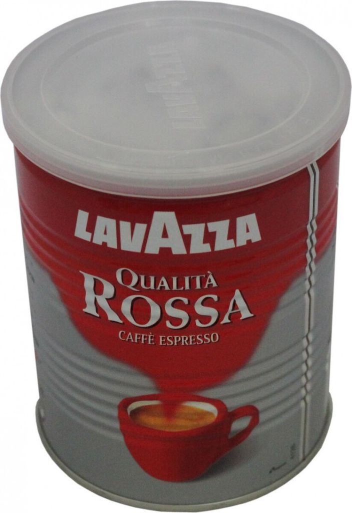 Lavazza Kaffee Qualita Rossa Espresso Röstkaffee Bohnenkaffee Gemahlen 250g