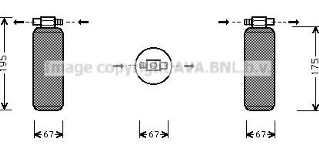 Réparer Clim Master : Séchoir RTD015 pour remplacer OE 9161057 défectueux