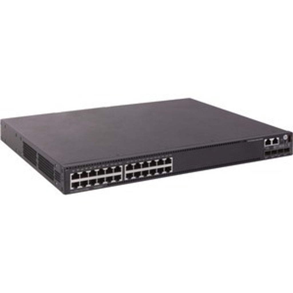 HPE 5130 24G PoE+ 4SFP+ 1-slot HI, Managed, L3, Gigabit Ethernet (10/100/1000), Power over Ethernet (PoE), Rack-Einbau, 1U