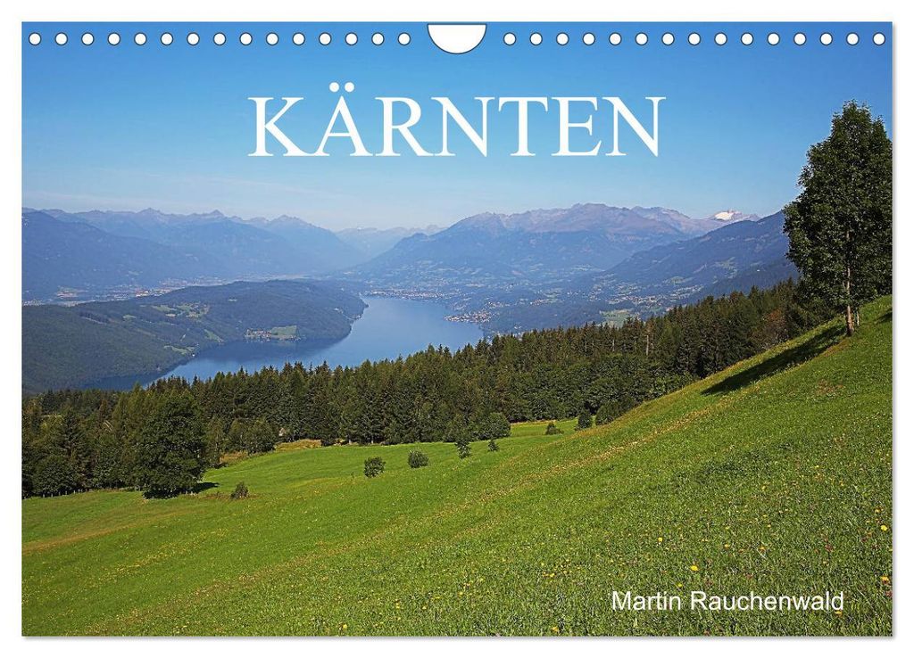 Kärnten (Wandkalender 2027 DIN A4 quer), CALVENDO Monatskalender