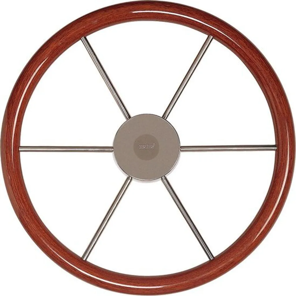 Volant VETUS 450 mm en acajou KW45 idéal pour direction de vedette