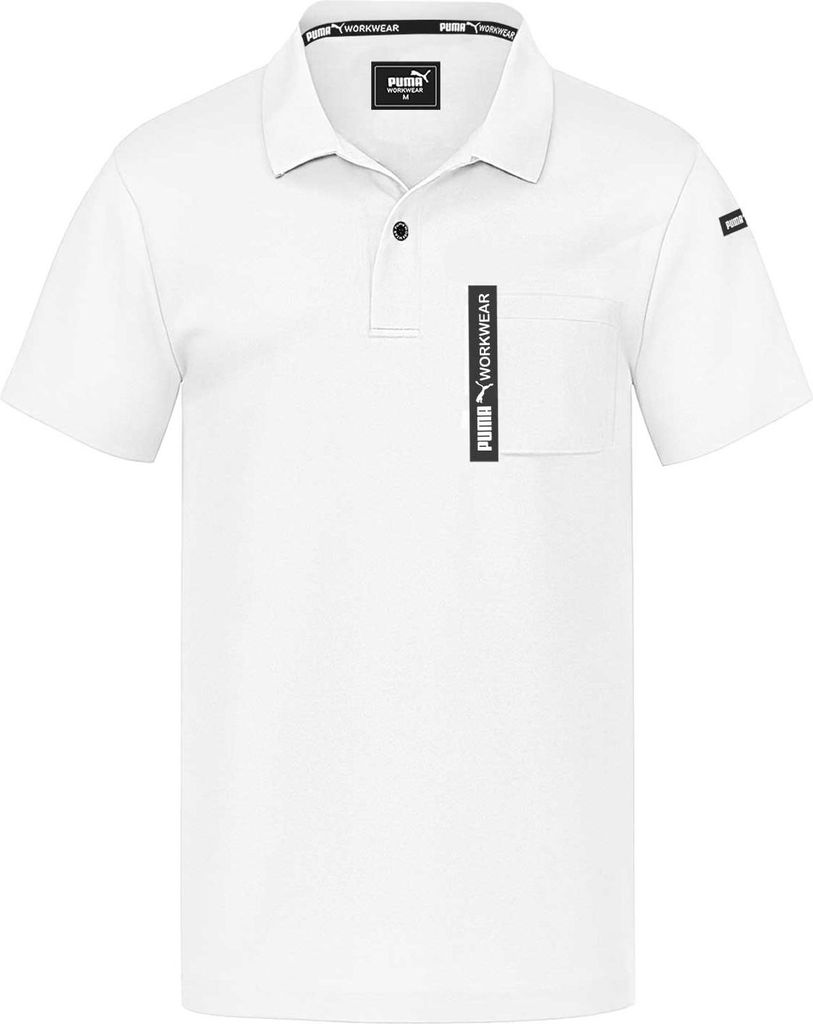 PUMA WORKWEAR ADVANCED Poloshirt Weiß XXL
