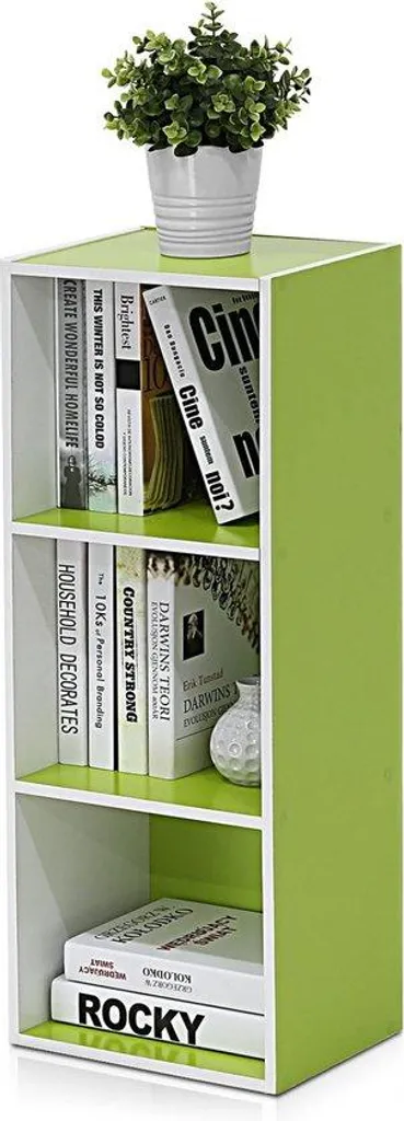 Bibliothèque moderne et étagère design de 80 cm pour salon et bureau