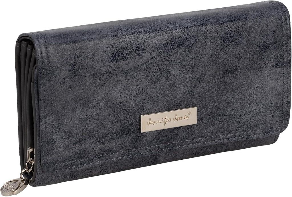Damen Geldbörse aus Kunstleder, elegantes Portemonnaie mit 5 Kartenfächern, kompakt & langlebig, vielseitig für Alltag,Reisen,Freizeit & Geschen...
