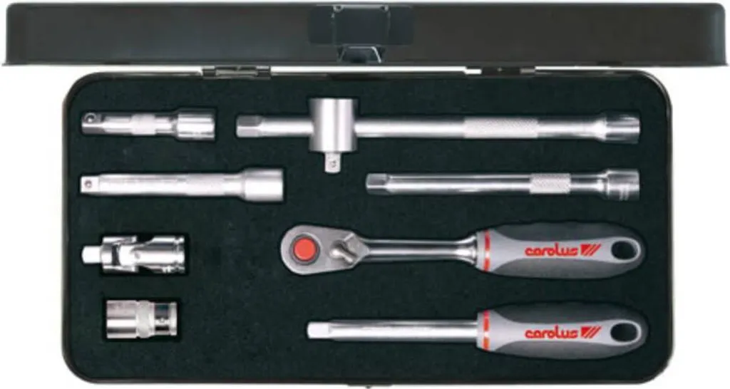 Set Professionale 8 Bussole SLIM SIXTY 1/4" - Durata Garantita CR-V