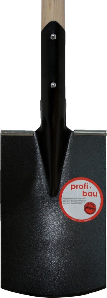 Bauspaten 'Star' 280 x 180 mm, Hammerschlagoberfläche, mit T-Stiel