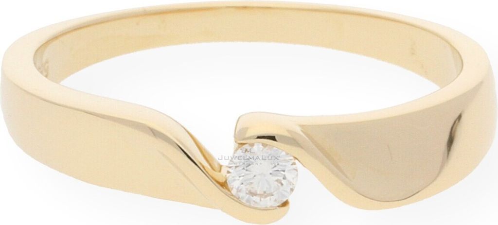 JuwelmaLux Ring Gold 585 mit Brillant JL10-07-0146 56