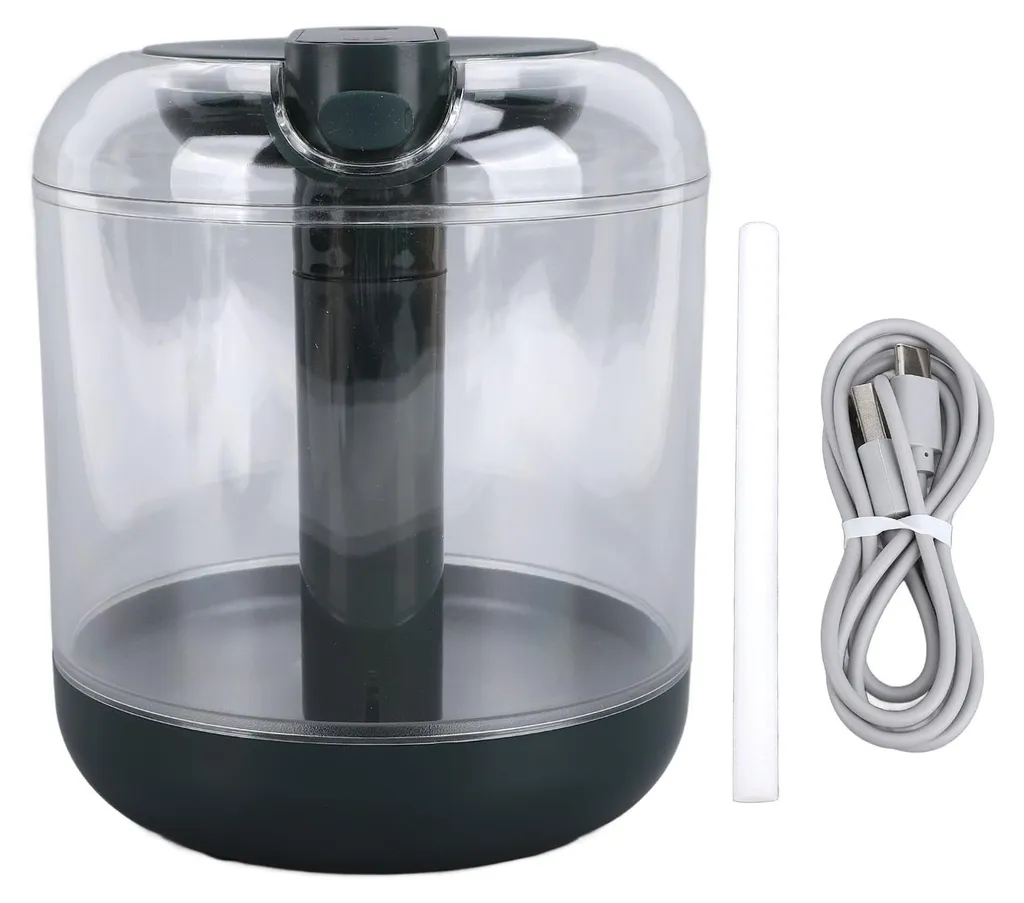 Humidificateur d'air contre l'air sec 1L silencieux tactile - Vert Opalin