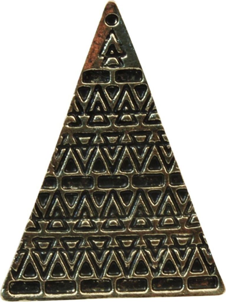 Ring - Dreieck gemustert